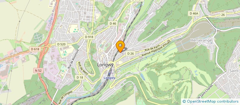 localisation de l'entreprise ANAKENA à LONGWY
