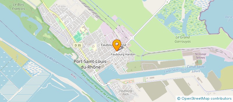 localisation de l'entreprise ANAKIN à PORT-SAINT-LOUIS-DU-RHONE