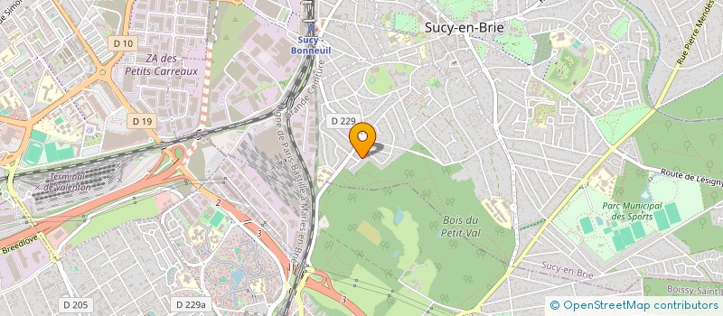 localisation de l'entreprise ANAKIN TECHNOLOGIE  SUCY-EN-BRIE