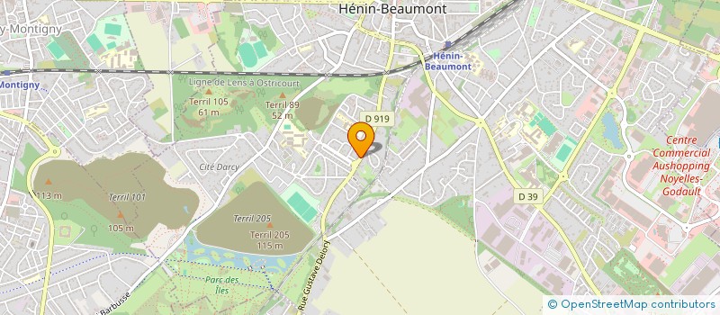 localisation de l'entreprise ANAKKA à HENIN-BEAUMONT