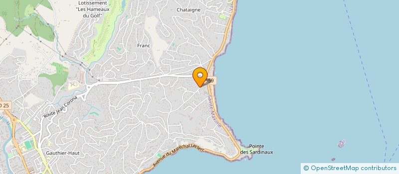 localisation de l'entreprise ANAKONI à SAINTE-MAXIME