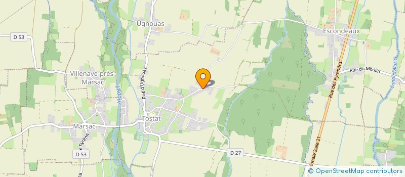 localisation de l'entreprise ANAKYL  TOSTAT