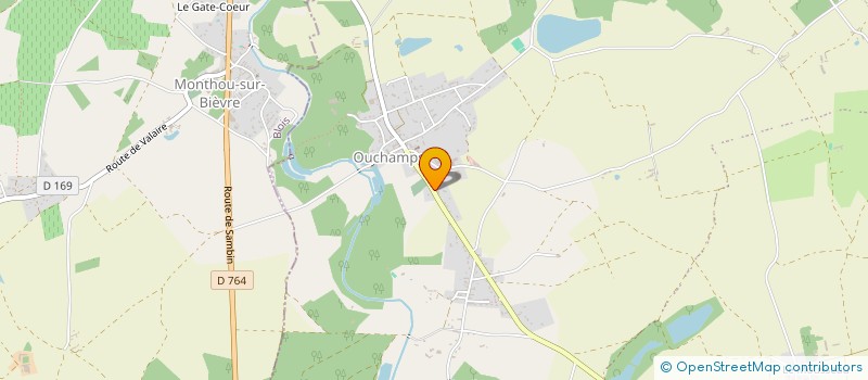 localisation de l'entreprise ANALABE  LE CONTROIS-EN-SOLOGNE