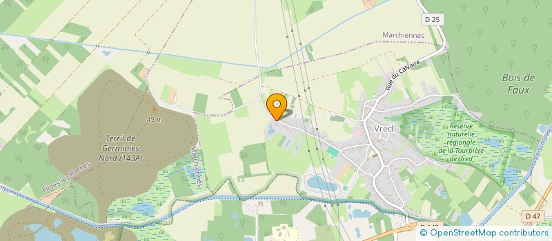 localisation de l'entreprise ANALBA PATRIMOINE  VRED