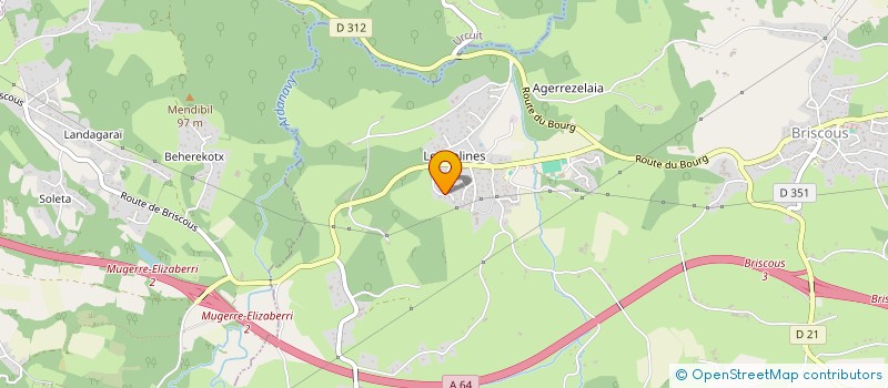 localisation de l'entreprise ANALIA à HASPARREN