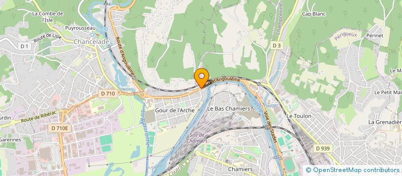localisation de l'entreprise ANALIO à PERIGUEUX