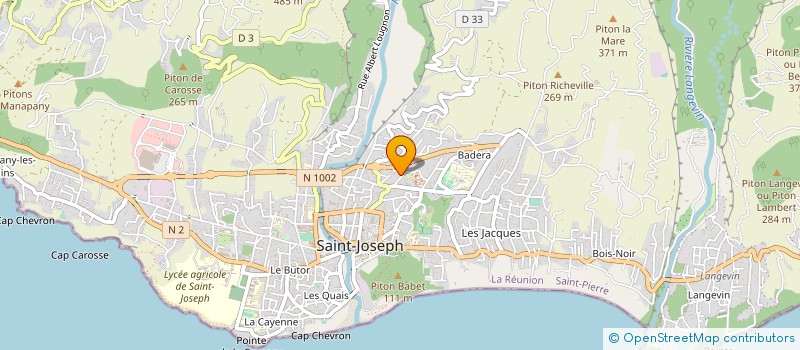 localisation de l'entreprise ANALIS à SAINT-JOSEPH