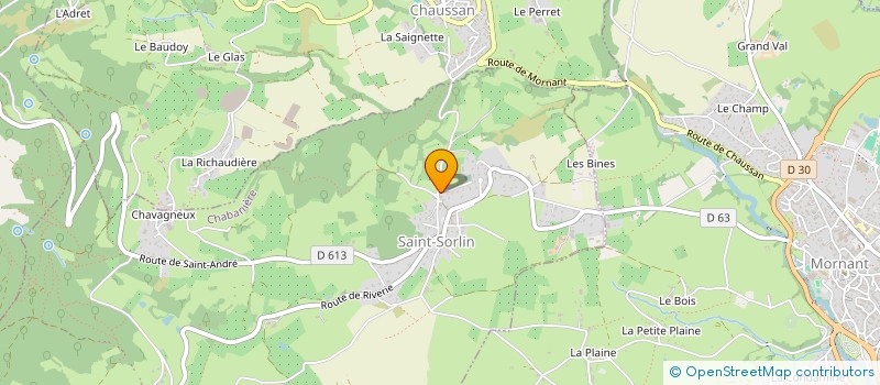 localisation de l'entreprise ANALISA  CHABANIERE