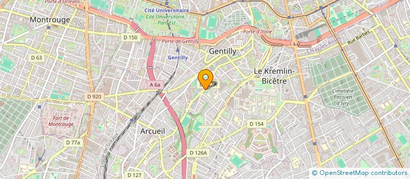 localisation de l'entreprise ANALISA CONSTRUCTION  GENTILLY