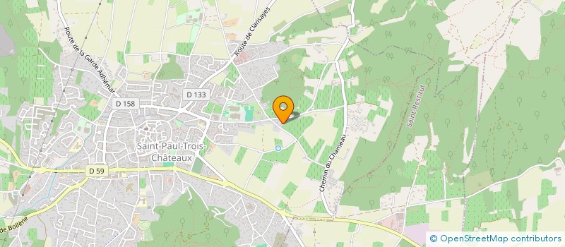 localisation de l'entreprise ANALIX  SAINT-PAUL-TROIS-CHATEAUX