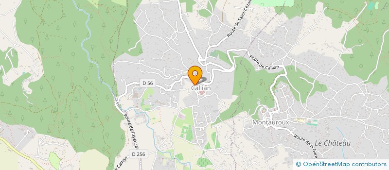 localisation de l'entreprise ANALMA  CALLIAN