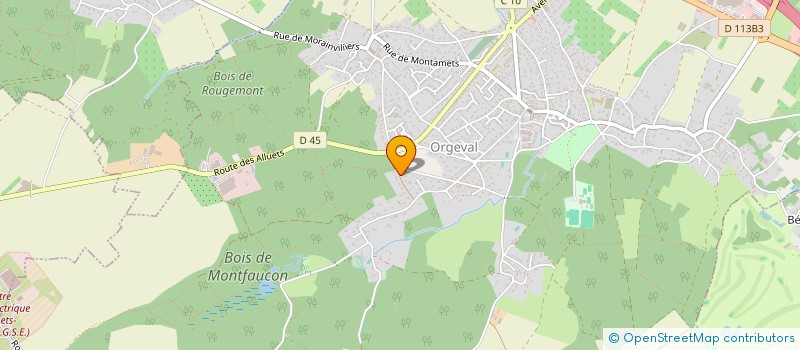 localisation de l'entreprise ANALOG à ORGEVAL