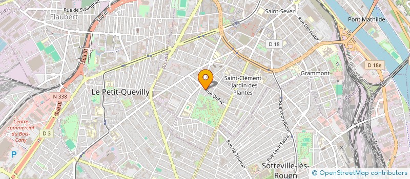 localisation de l'entreprise ANALOG CLUB à ROUEN