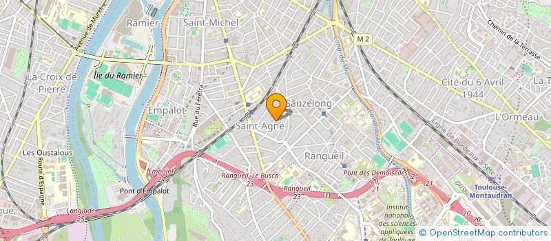 localisation de l'entreprise ANALOG LAB à TOULOUSE