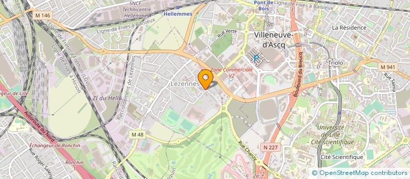 localisation de l'entreprise ANALOGIKS INDIANS COM à LILLE