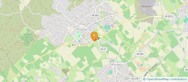 localisation de l'entreprise ANALOGUE à PIGNAN