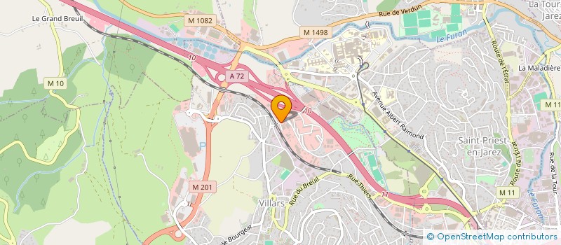 localisation de l'entreprise ANALOGYS  VILLARS