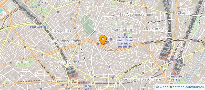 localisation de l'entreprise ANALOR à PARIS
