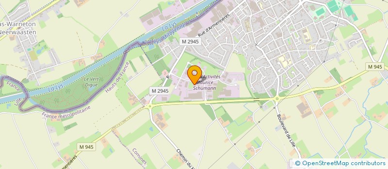 localisation de l'entreprise ANALY  COMINES