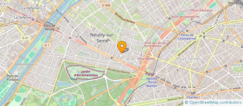 localisation de l'entreprise ANALY CONCEP CONSEIL EXPLOITATION SYSTEM à NEUILLY-SUR-SEINE