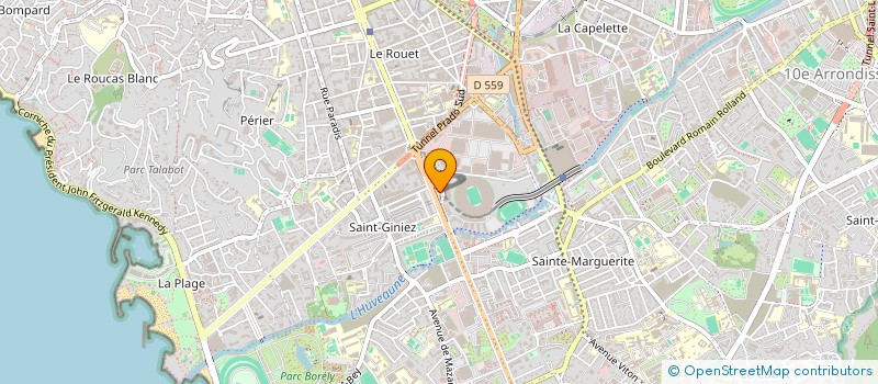 localisation de l'entreprise ANALYCA 13 à MARSEILLE