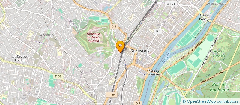 localisation de l'entreprise ANALYSE ASSISTANCE CONSEIL à SURESNES