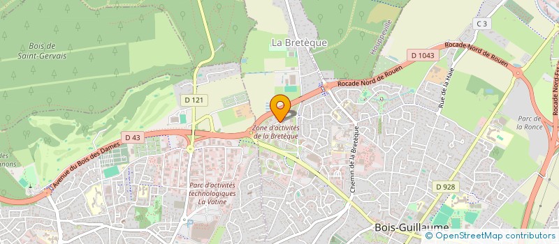 localisation de l'entreprise ANALYSE AUTO BOIS GUILLAUME à BOIS-GUILLAUME