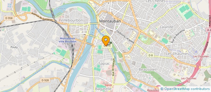 localisation de l'entreprise ANALYSE C.H.O.P.I.N  MONTAUBAN