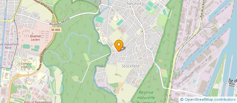localisation de l'entreprise ANALYSE CABLING SECURITE à STRASBOURG
