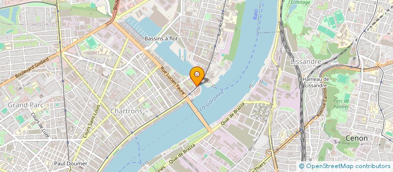 localisation de l'entreprise ANALYSE CONSEIL & EXPERTISE IT à BORDEAUX