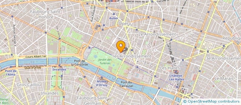 localisation de l'entreprise ANALYSE CONSEIL SOFT INFORMATIQUE à PARIS