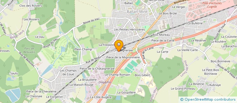 localisation de l'entreprise ANALYSE CONSEILS PUBLI UTILIT BUDGETS à BALLAN-MIRE
