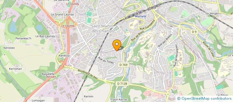 localisation de l'entreprise ANALYSE DE DONNEES, EXPERTISE ET CONSEIL EN EDUCATION à SAINT-MARTIN-DES-CHAMPS