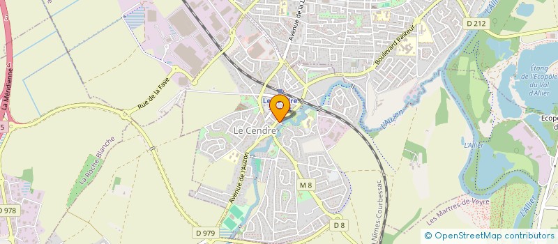 localisation de l'entreprise ANALYSE DES PRATIQUES PROFESSIONNELLES SANTE - SOCIAL AURA  LA ROCHE-BLANCHE