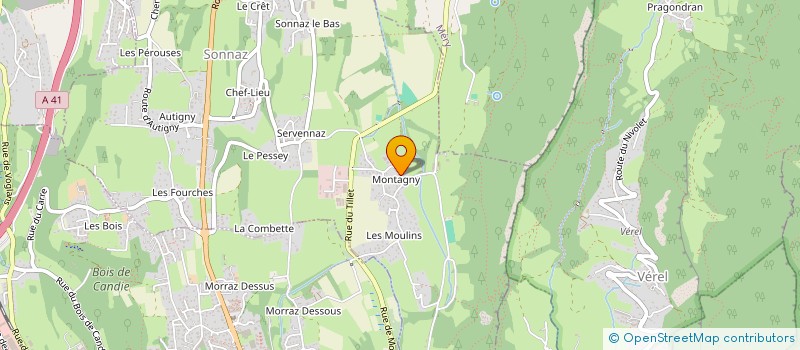localisation de l'entreprise ANALYSE DU SIGNAL & SYSTEMES TEMPS REELS à MONTAGNOLE
