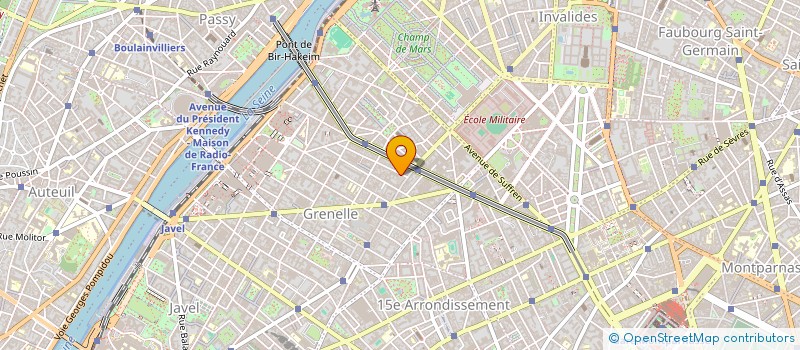 localisation de l'entreprise ANALYSE ET CONSEIL DE GESTION  PARIS