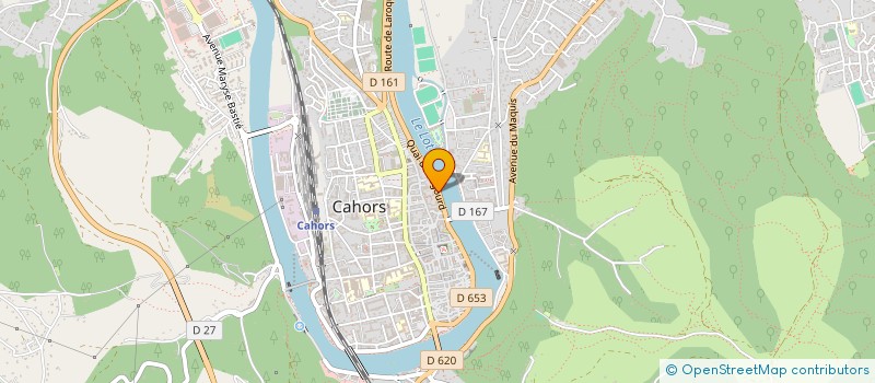 localisation de l'entreprise ANALYSE ET PREVENTION DES RISQUES SECURITE ET SANTE ET PROTECTION DES PERSONNES AU TRAVAIL à CAHORS