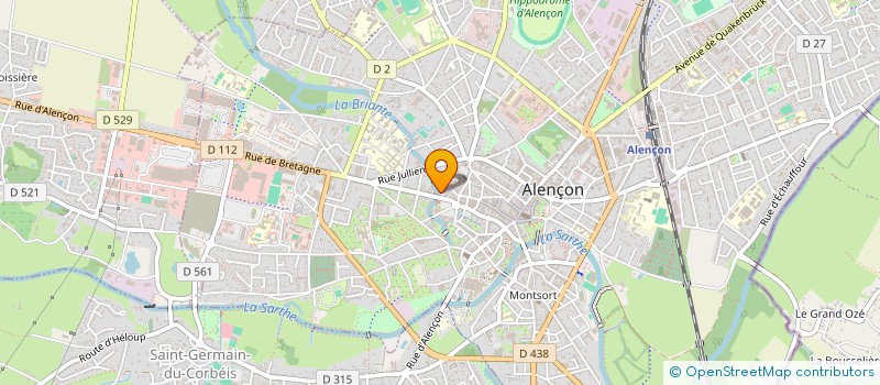 localisation de l'entreprise ANALYSE EXPERTISE CONSEILS LUNEAU & ASSOCIES à ALENCON