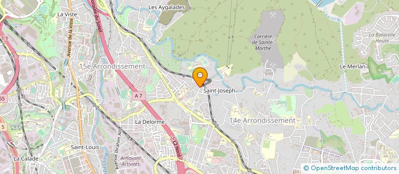 localisation de l'entreprise ANALYSE METHODE ET CONCEPTION à MARSEILLE 14