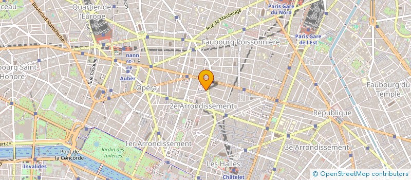 localisation de l'entreprise ANALYSES METHODES INFORMATIQUES à PARIS