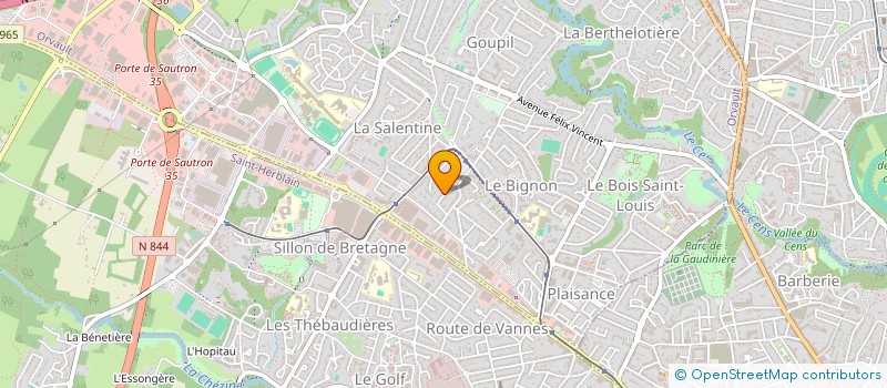 localisation de l'entreprise ANALYSES REALISAT MAINTE APPLIC GESTION à NANTES