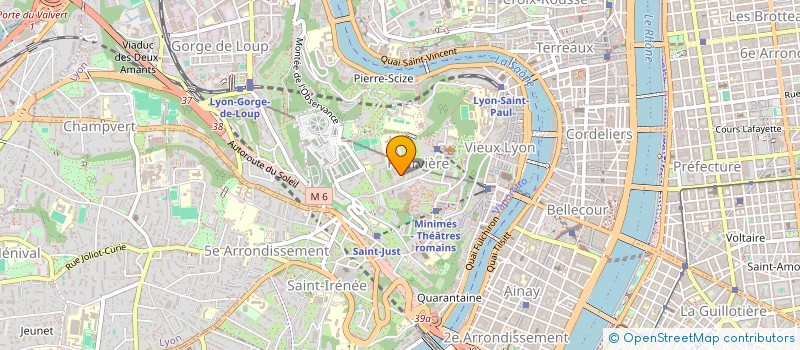 localisation de l'entreprise ANALYSES VALEURS  LYON