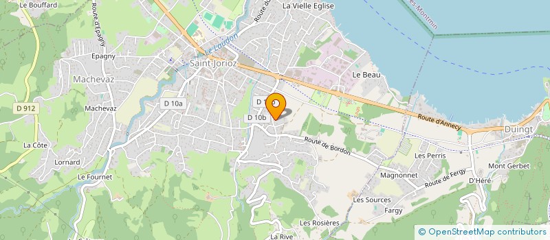 localisation de l'entreprise ANALYTICAL LABORATORY DEVELOPMENT à SAINT-JORIOZ