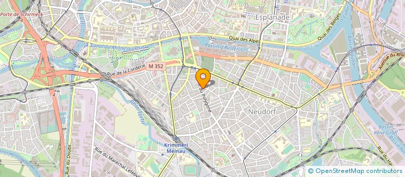 localisation de l'entreprise ANALYTICE à STRASBOURG