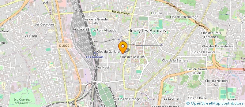 localisation de l'entreprise ANALYTICS IT à SARAN