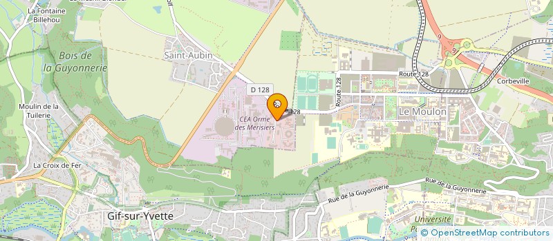 localisation de l'entreprise ANALYTIK JENA FRANCE à SAINT-AUBIN