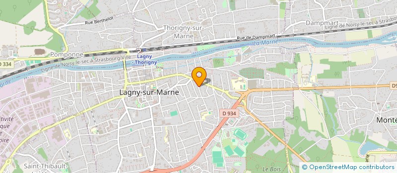 localisation de l'entreprise ANAMAROLY  LAGNY-SUR-MARNE