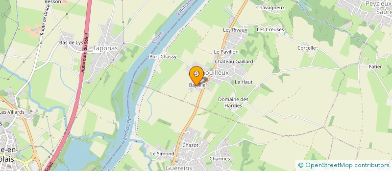 localisation de l'entreprise ANAMAT SOLUTIONS  GENOUILLEUX