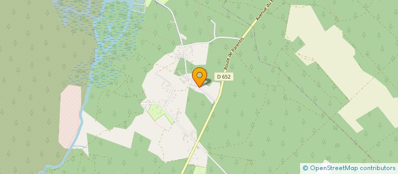 localisation de l'entreprise ANAMAX  SAINTE-EULALIE-EN-BORN