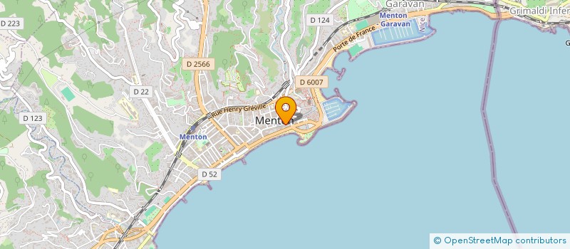localisation de l'entreprise ANAMBRE PARFUMS à MENTON